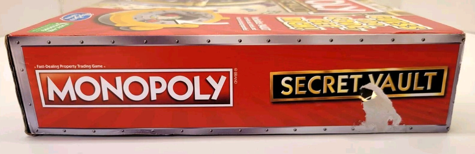 MONOPOLY Secret Vault Board Game for Kids Ages 8 and Up, Complete, New, Open Box