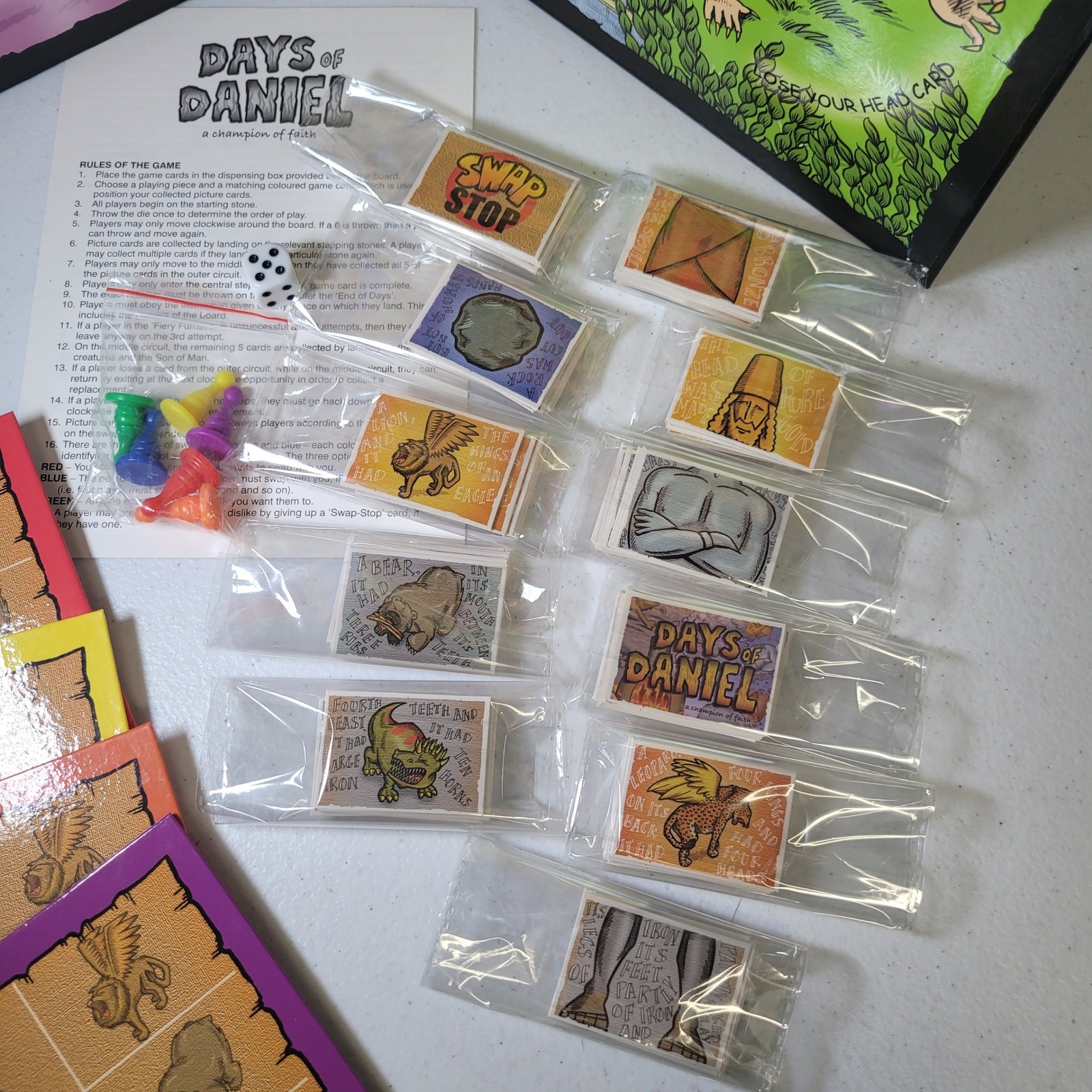 Days of Daniel Bible Board Game Faith Sunday School 2014 Complete
