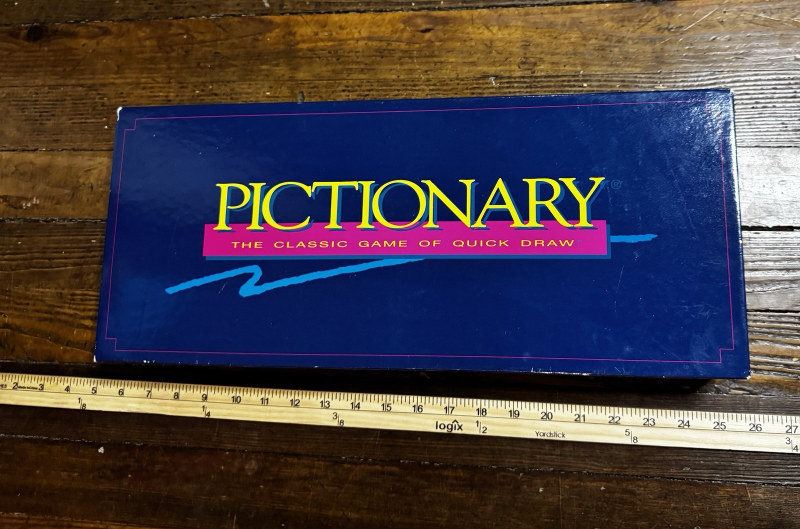 Pictionary – 1993 – Updated for the 90s – Complete New Open Box