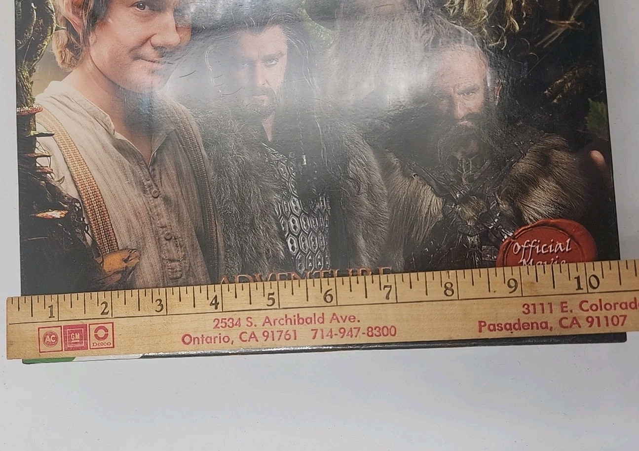 The Hobbit: An Unexpected Journey Adventure Board Game, LOTR, NEW Factory Sealed