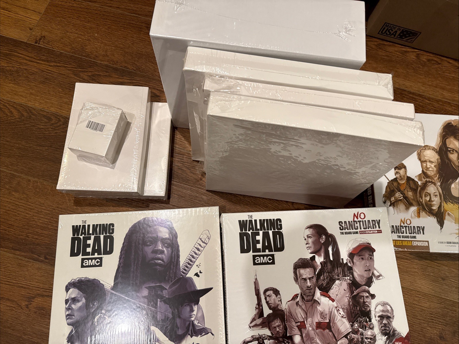 Cryptozoic AMC The Walking Dead – No Sanctuary Tier Pledge + All SG + Extras