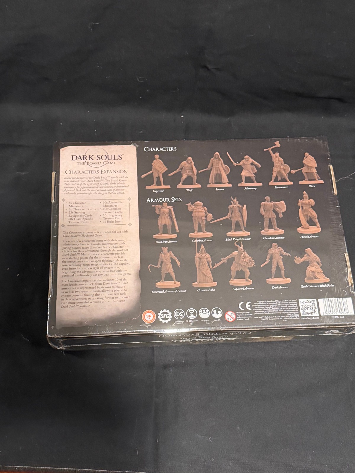 Dark Souls Board Game Expansion Lot Iron Keep Phantoms Explorers Chars Tiles