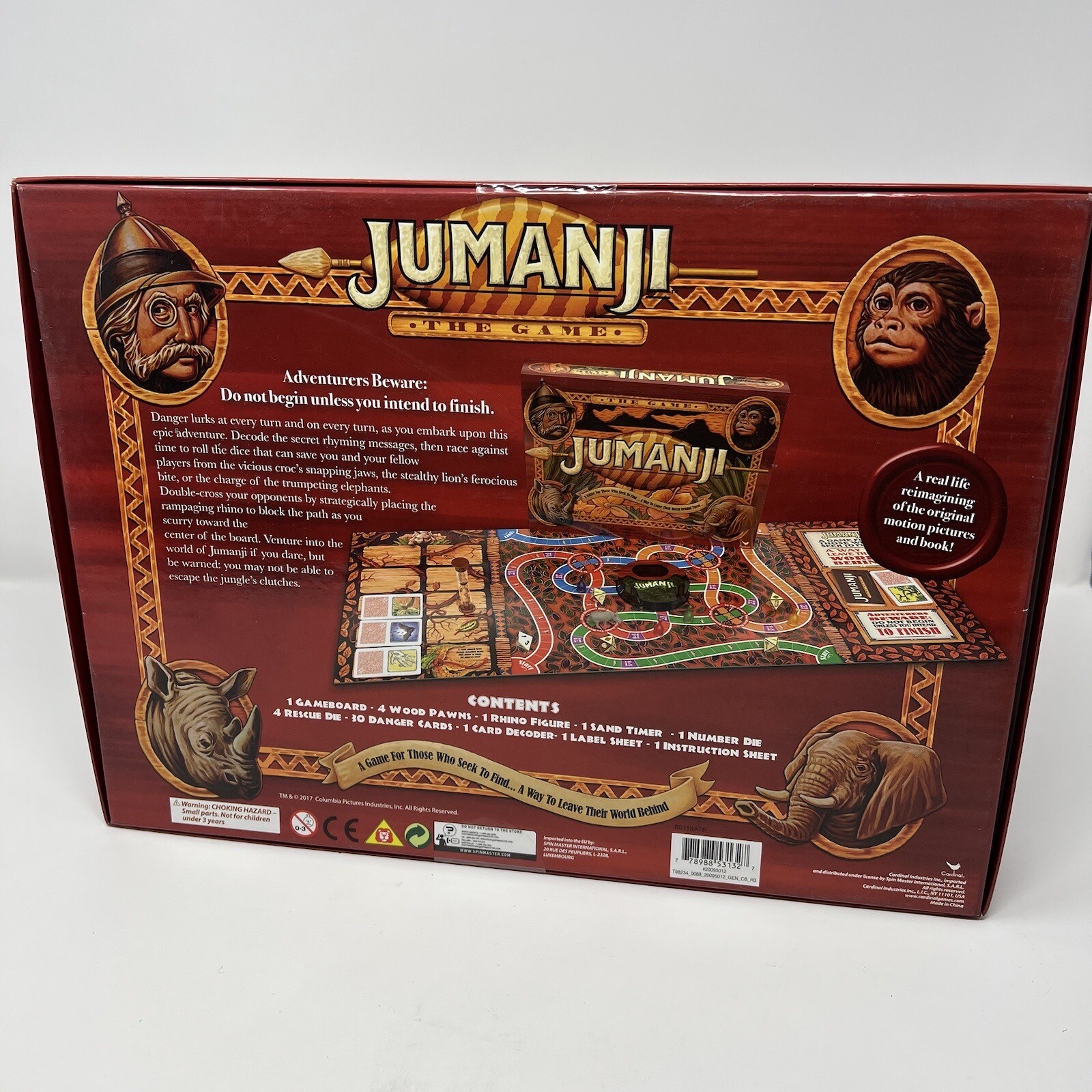 Jumanji Board Game New In Box