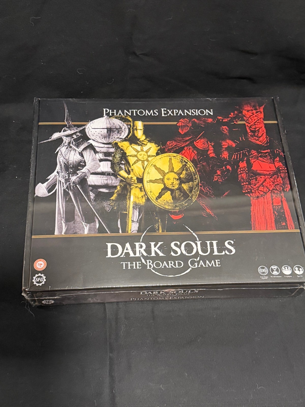 Dark Souls Board Game Expansion Lot Iron Keep Phantoms Explorers Chars Tiles