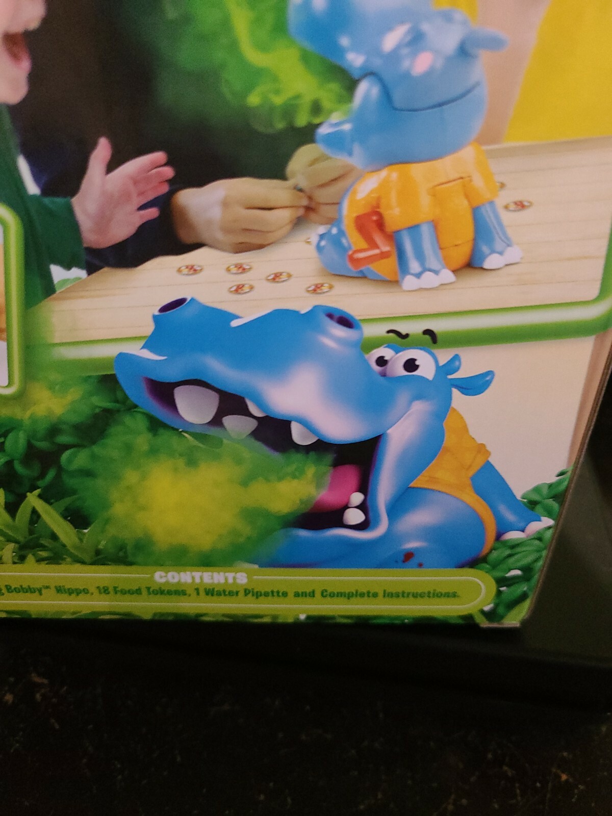 Brand New Burping Bobby Hippo Game by Goliath 2-4 Players Ages 4+
