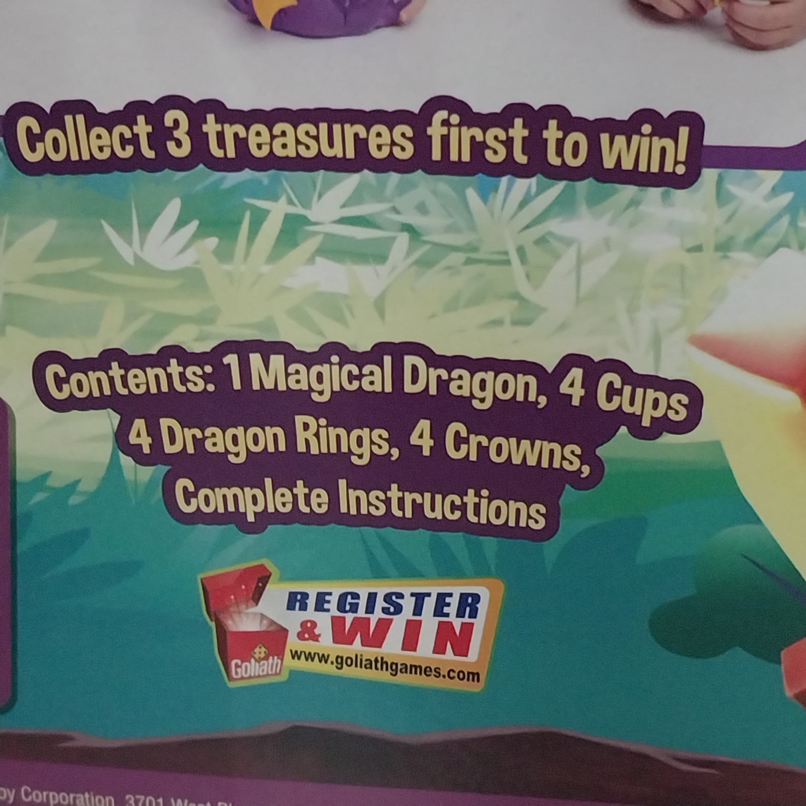 Dragon Snacks Goliath 2019 Kids Children Treasure Crown – Missing Instructions