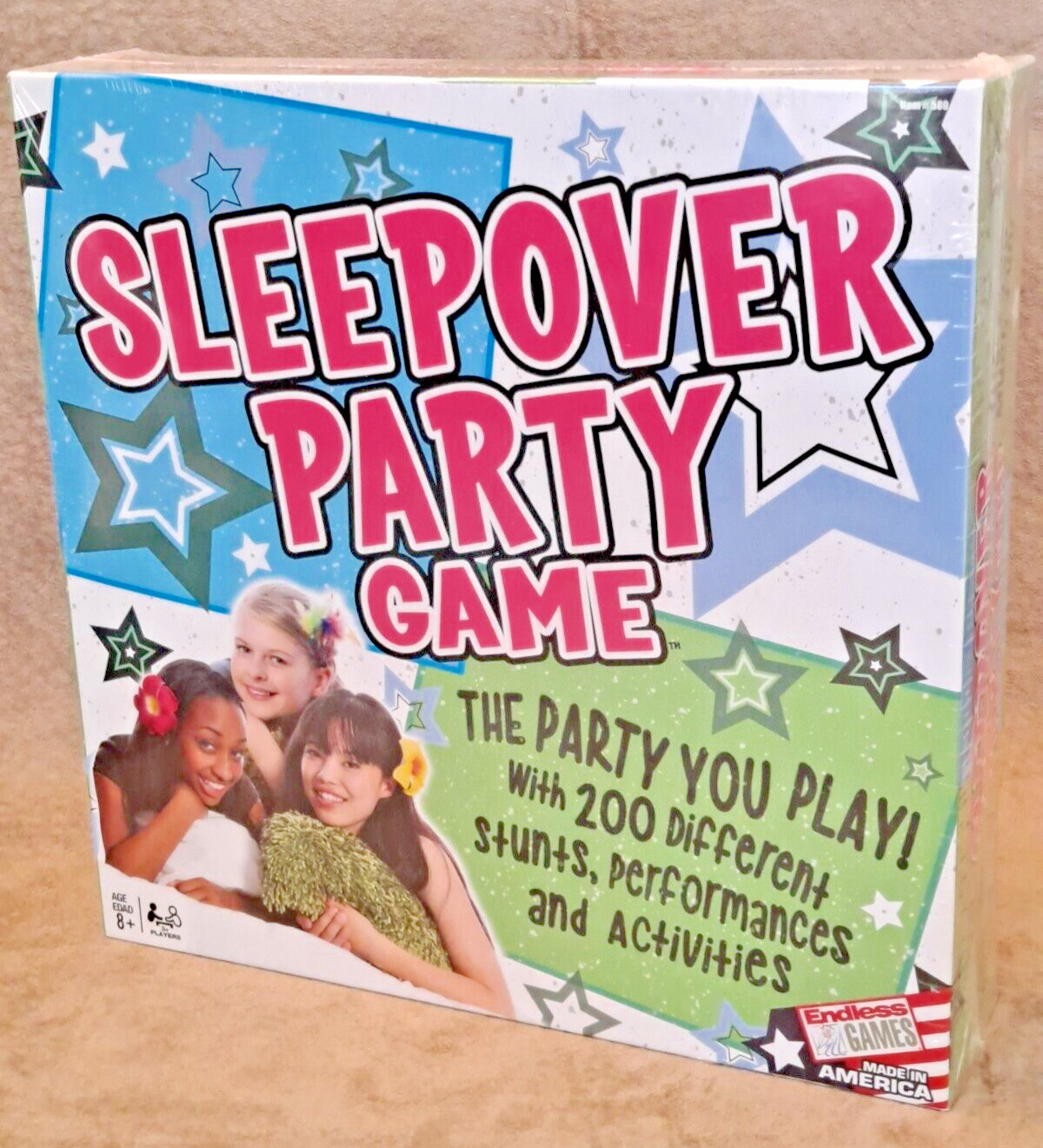 Sleepover Party Game Age 8 – Adult 3+ Players Brand New & Sealed!