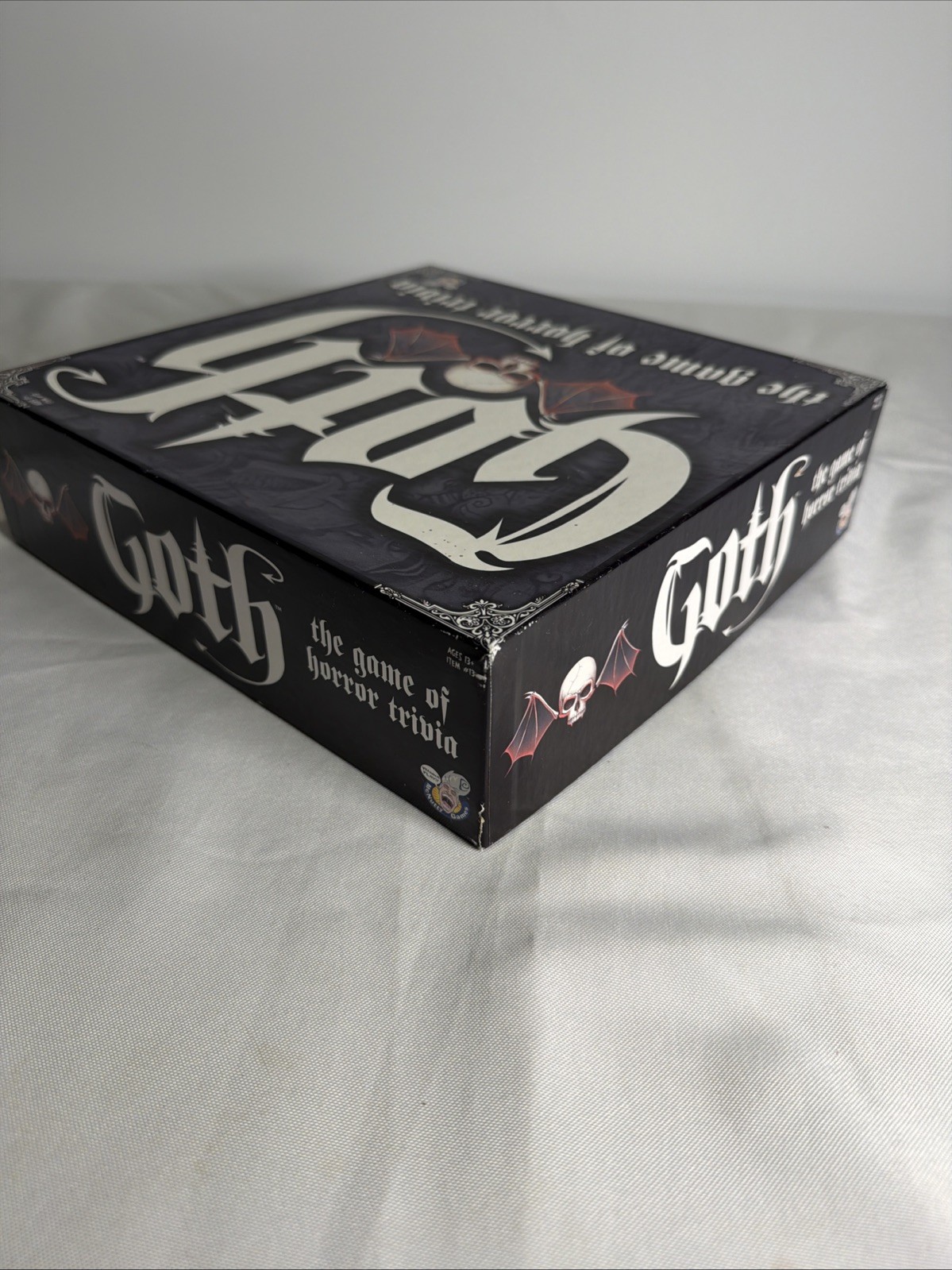 Goth The Game Of Horror Trivia Board Game EUC Complete!