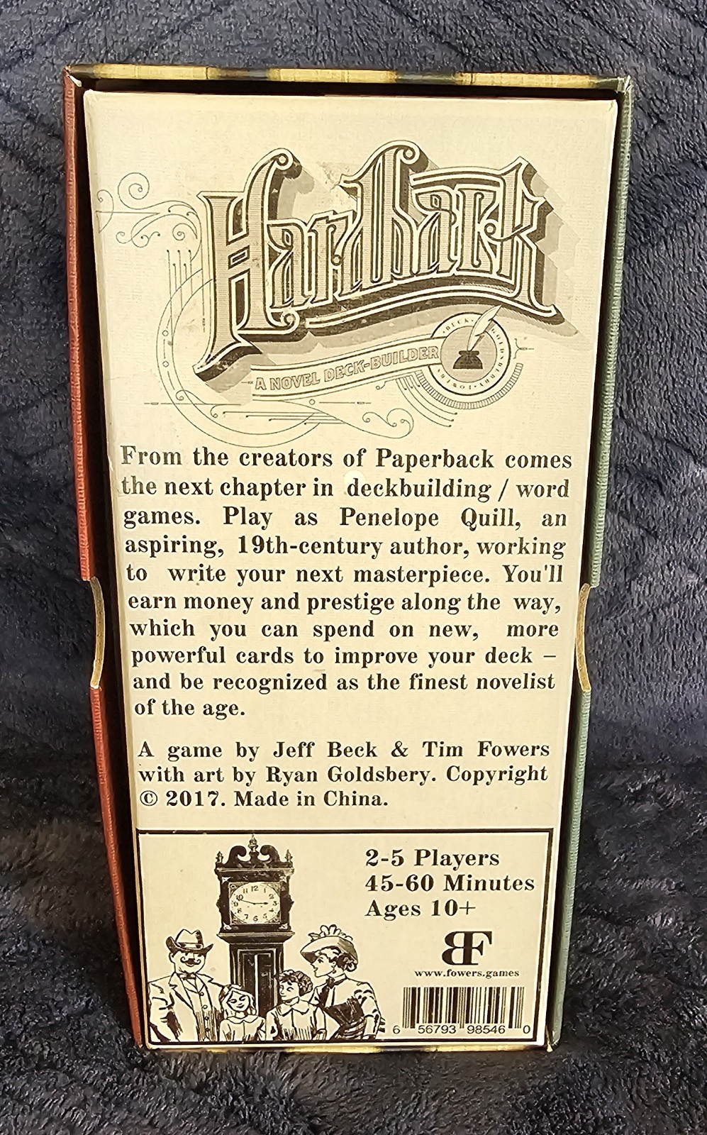 HARDBACK a Novel Deck-Builder game (Complete)