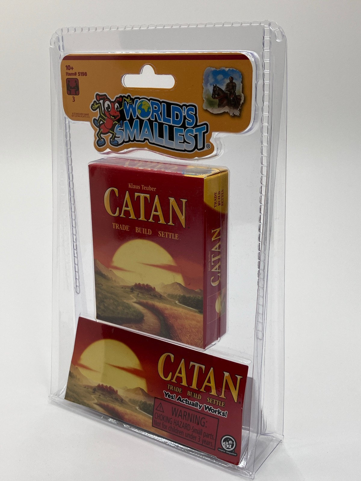 World’s Smallest CATAN Mini Board Game Travel Size by Super Impulse – New