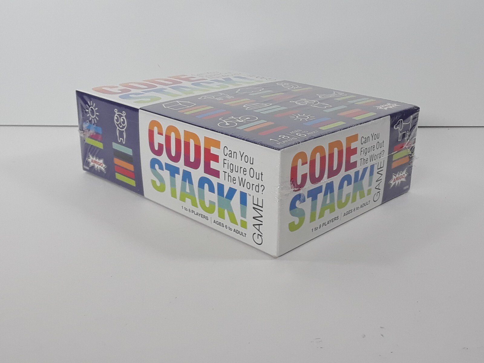 Code Stack! Word Game – Can You Figure Out The Word? by Amigo Games 2019 SEALED