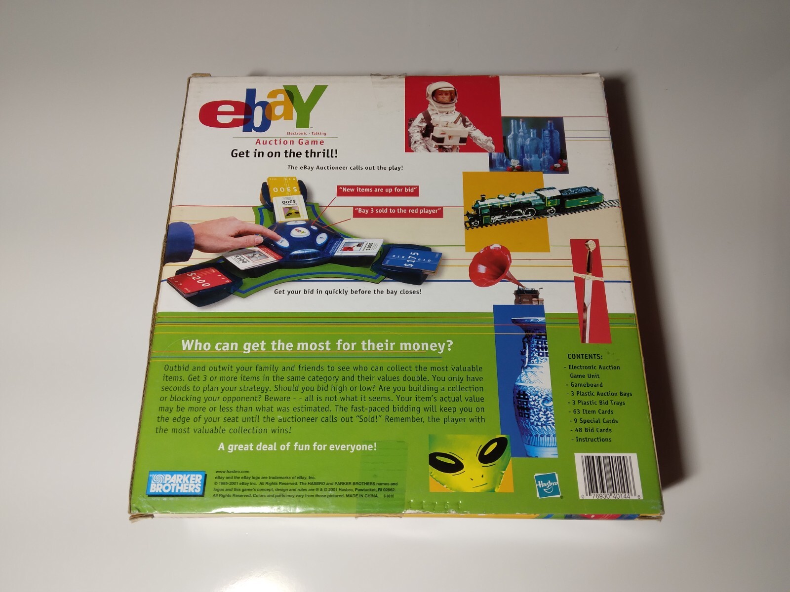 Ebay Auction Game 2001 Hasbro Electronic Talking Board Game