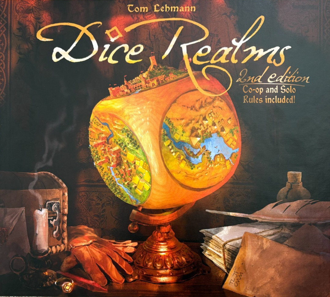 Dice Realms 2nd Edition with Co-op and Solo Rules Included!! New in Shrink!!!!
