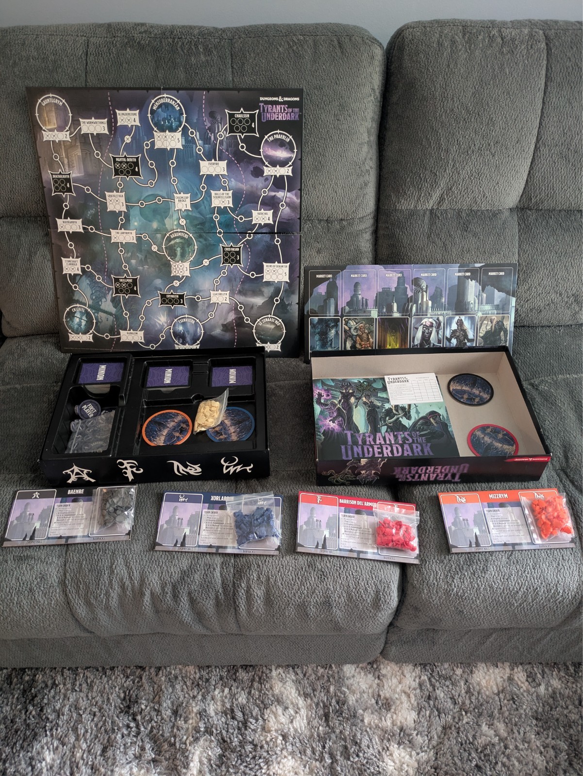Tyrants of the Underdark 1st Edition – Complete, Lightly Used