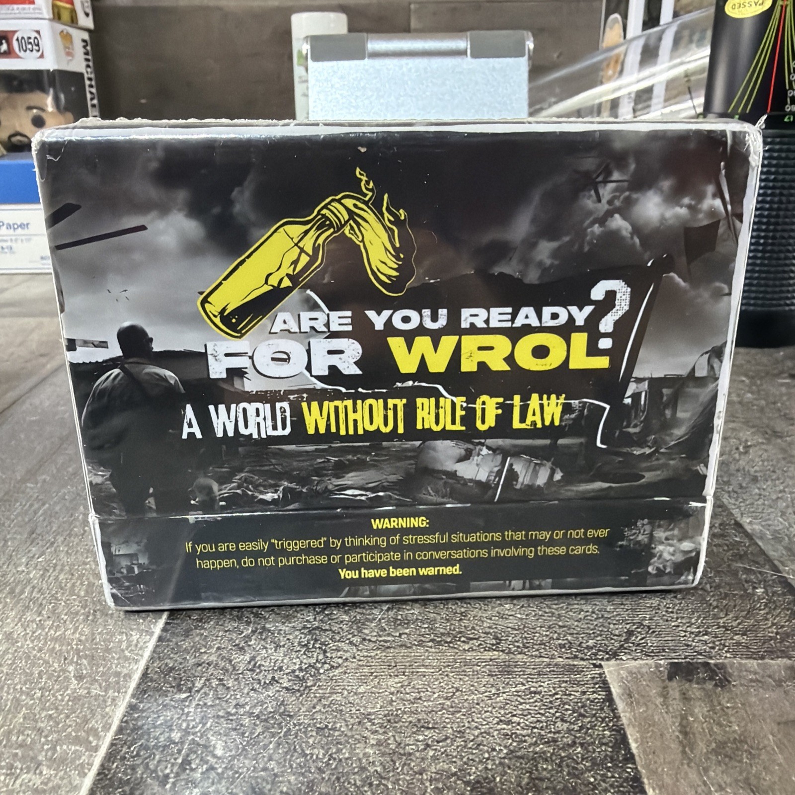 ARE YOU READY? FOR WROL Survival Mindset Training Card Game 300 Scenario Prepper