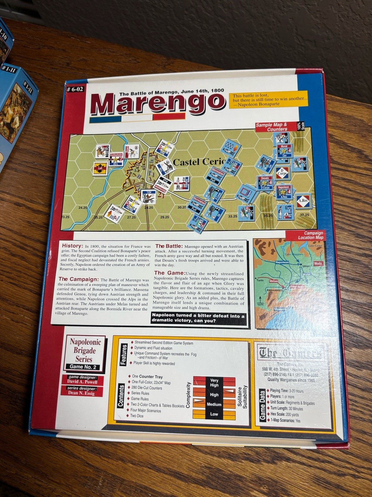 The Gamers Board Game Bundle Champion Hill Gaines Mill and Marengo New Unpunched