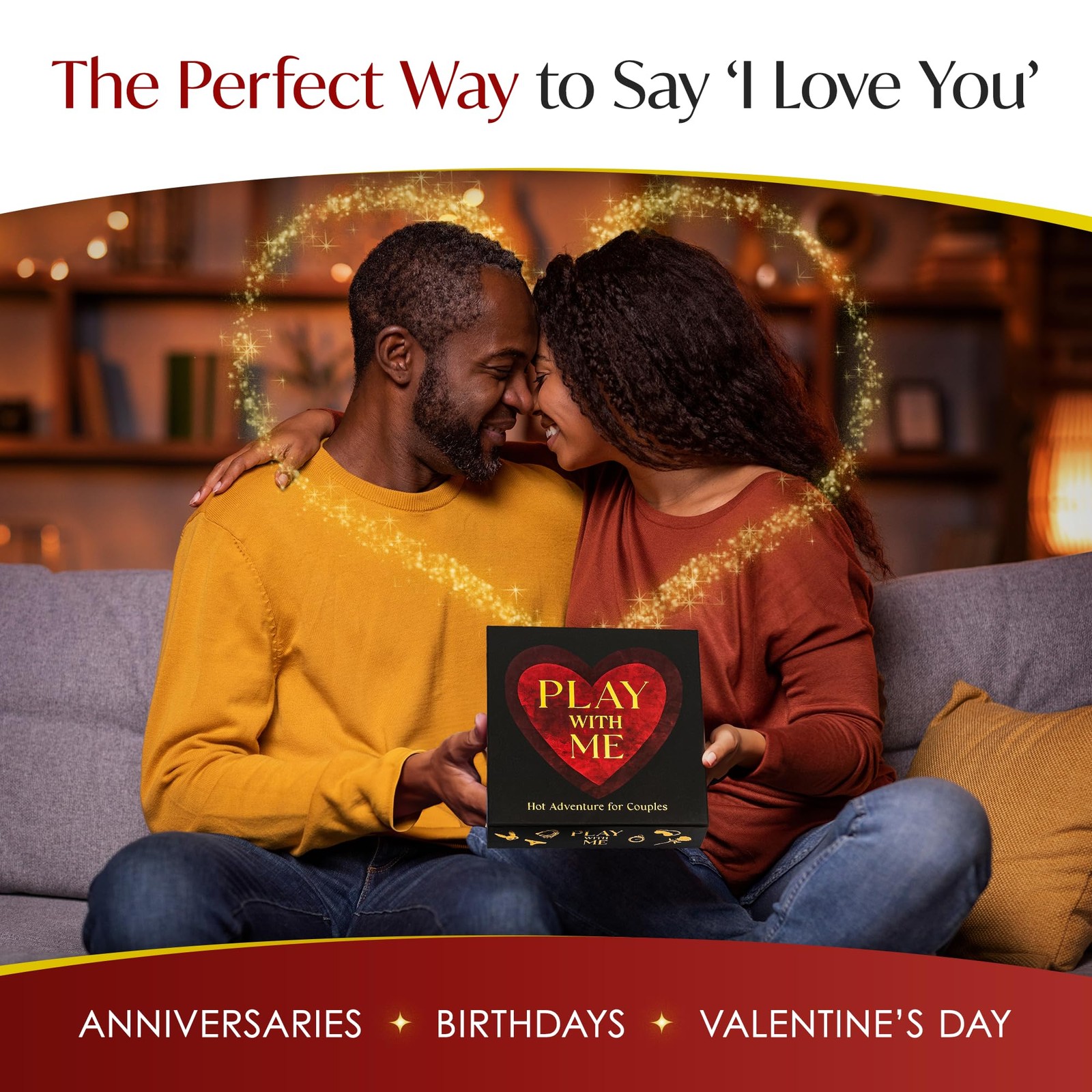 Romantic Couples Board Game – 300 Spicy Date Night Dares & Conversation Cards…