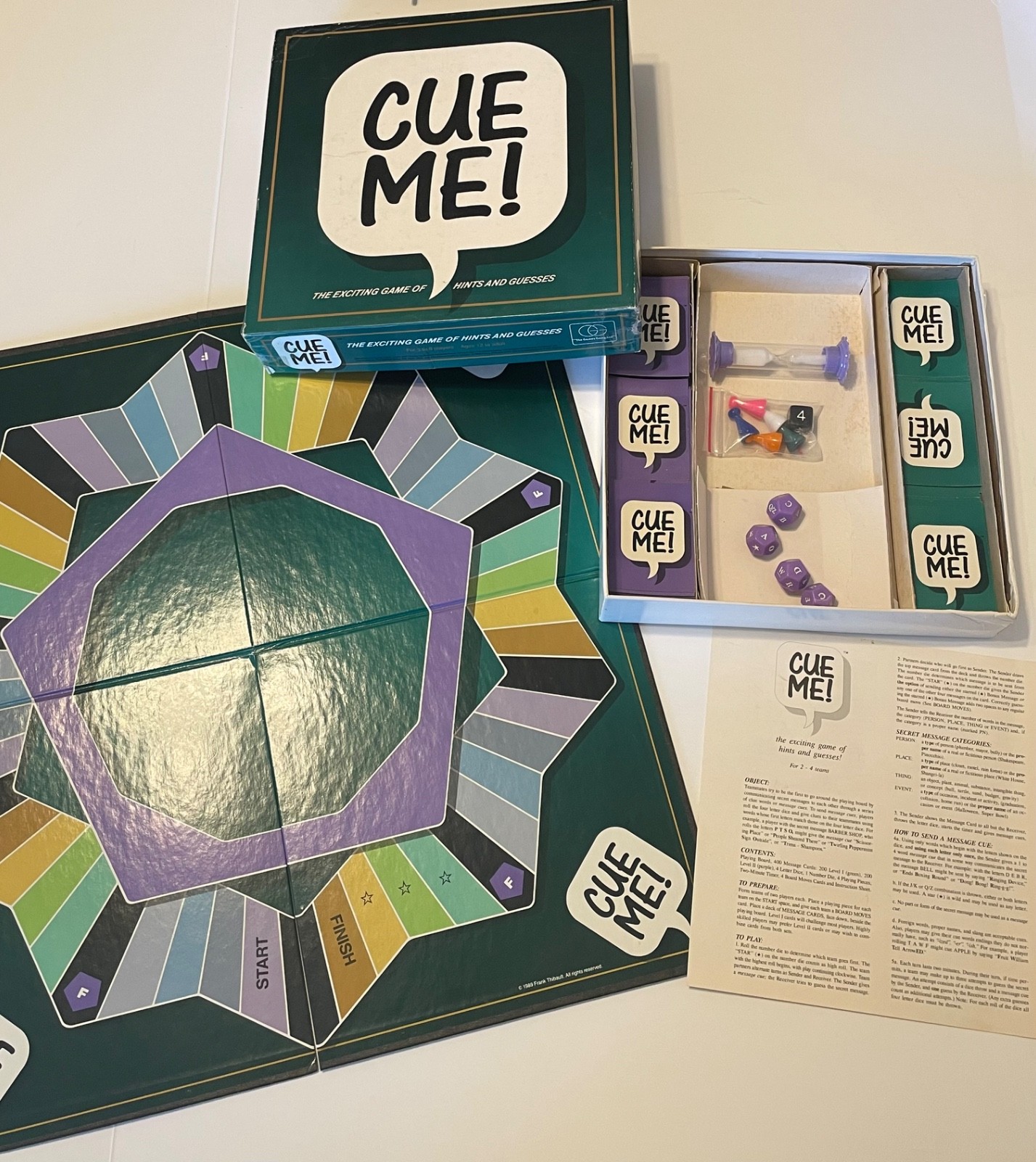 Cue Me! The Exciting Game of Hints and Guesses, 3-8 Players, Ages 12+