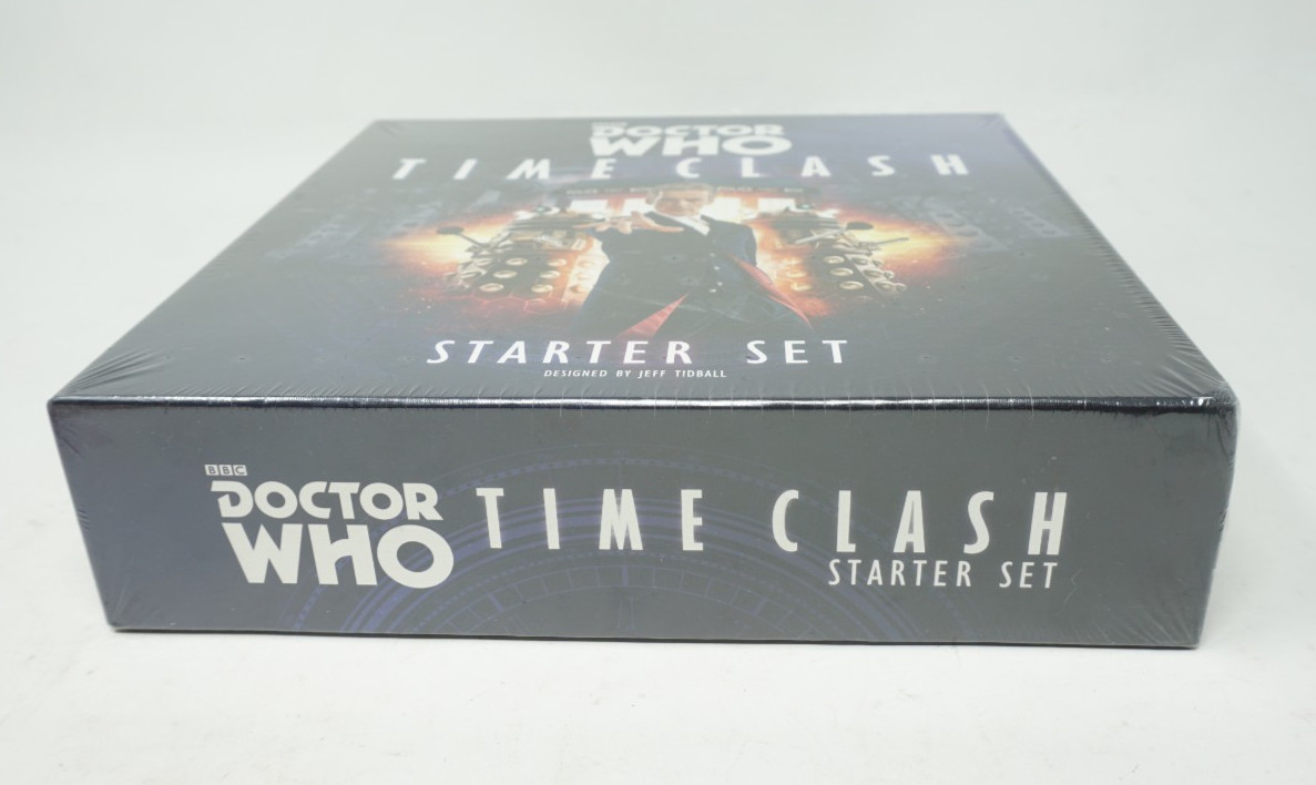 Cubicle 7 Dr Who Time Clash Starter Set Board Game 2 to 4 Players New Sealed