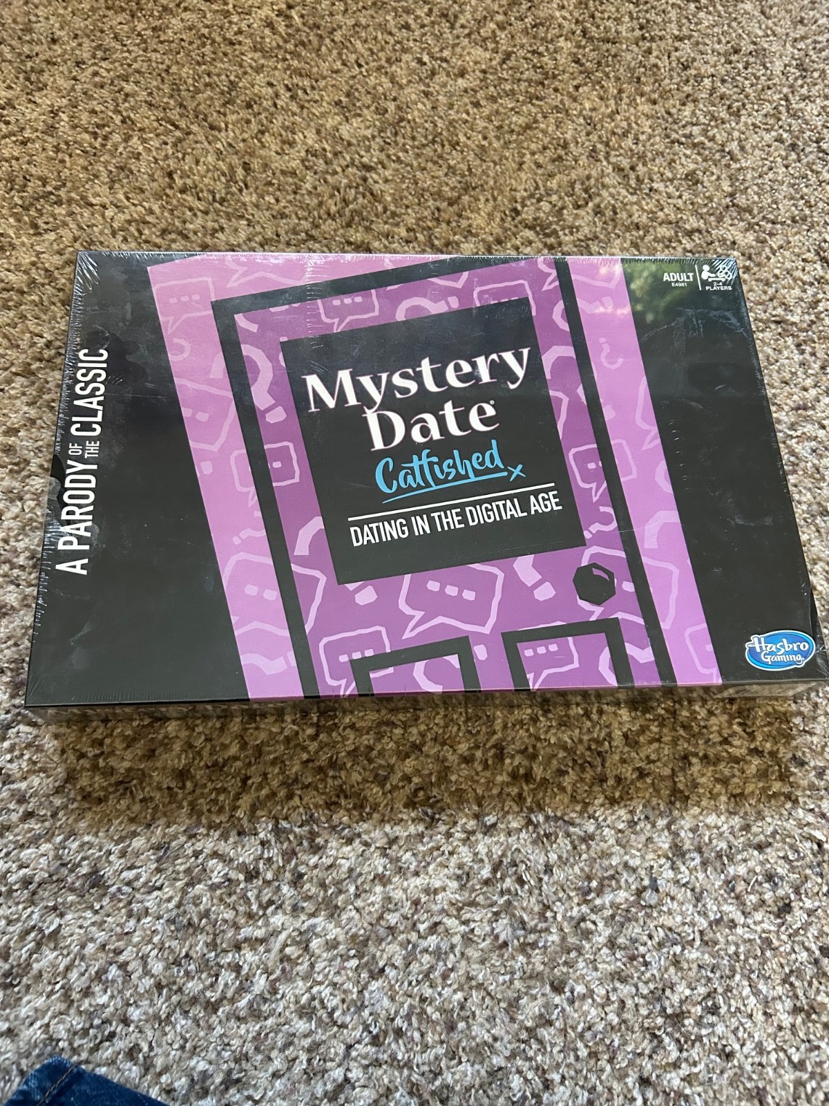 Mystery Date: Catfished – Parody Board Game, Hasbro Gaming, Brand New in Box