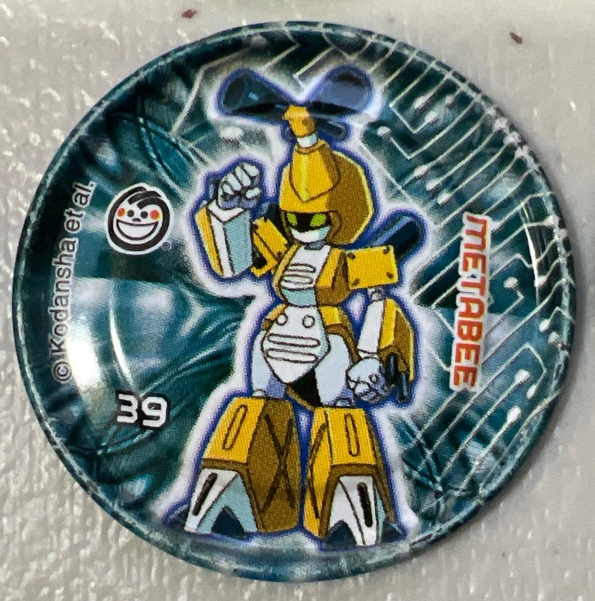 Medabots Metal Tazos Metalix/ Pogs. Sabritas. Lot Of 23. Metabee