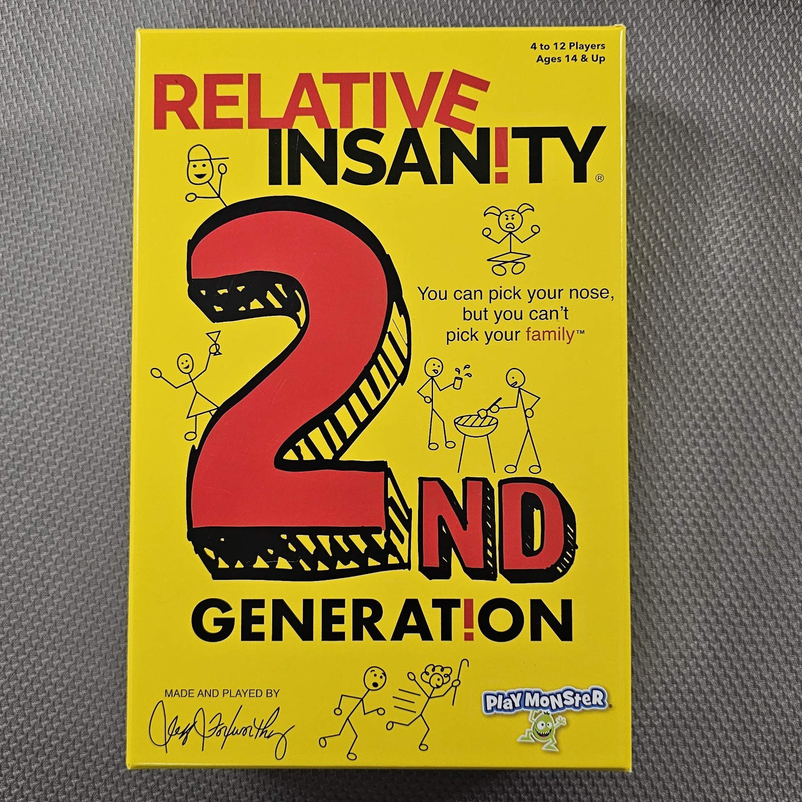 Relative Insanity Board Game PlayMonster Games Jeff Foxworthy Complete READ⬇
