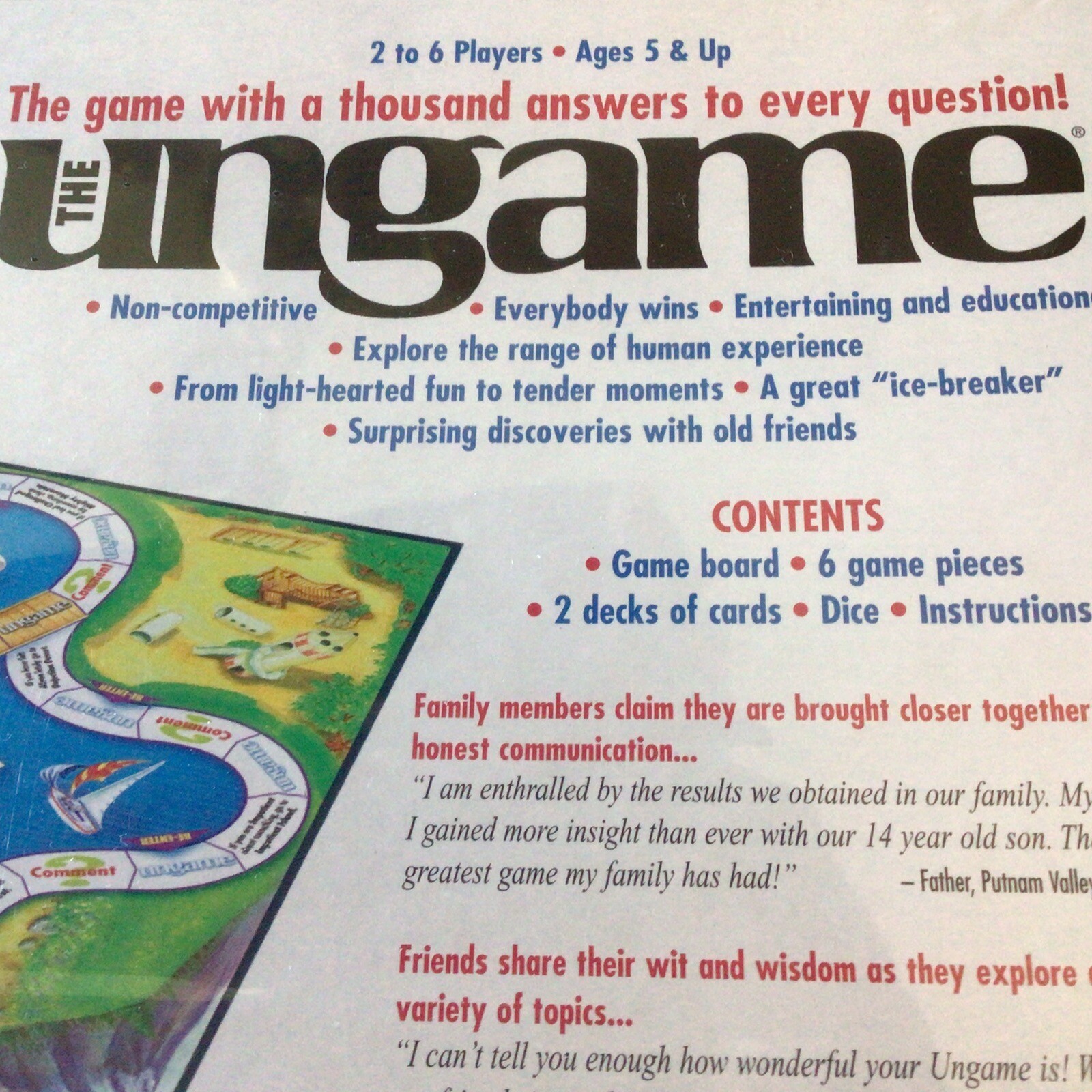 Talicor The Ungame – Christian Version – NEW Sealed