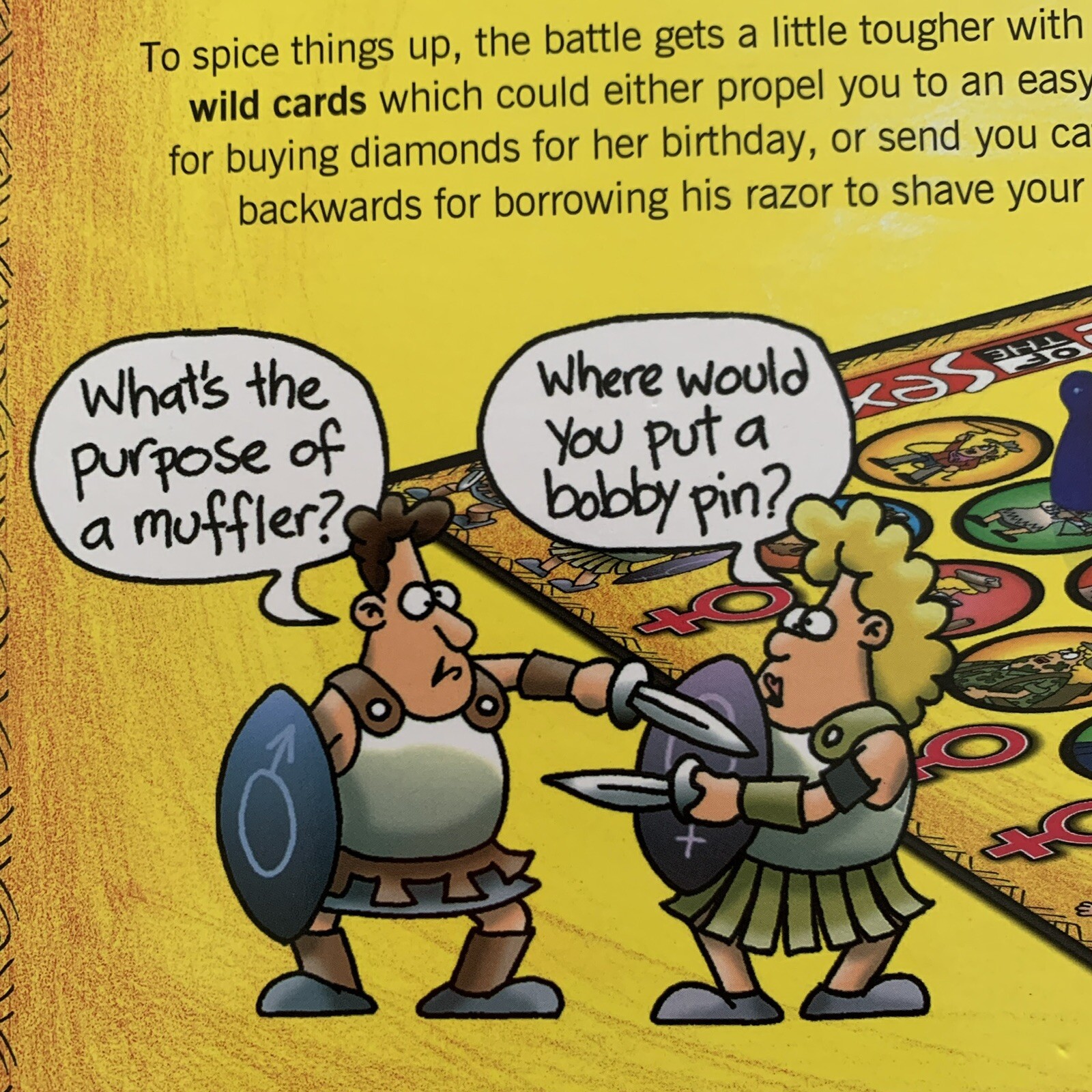 Battle of the Sexes 2nd Ed. *EUC* Board Game. 2005. Imaginatioin. 2-8 Players