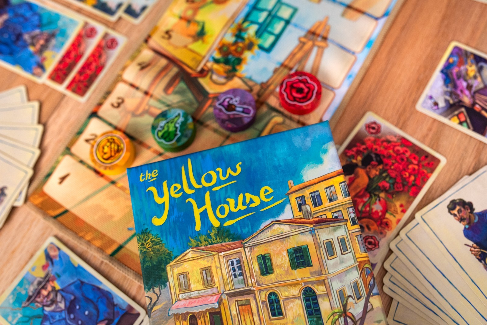 Yellow House Board Game .. 25th Century Games