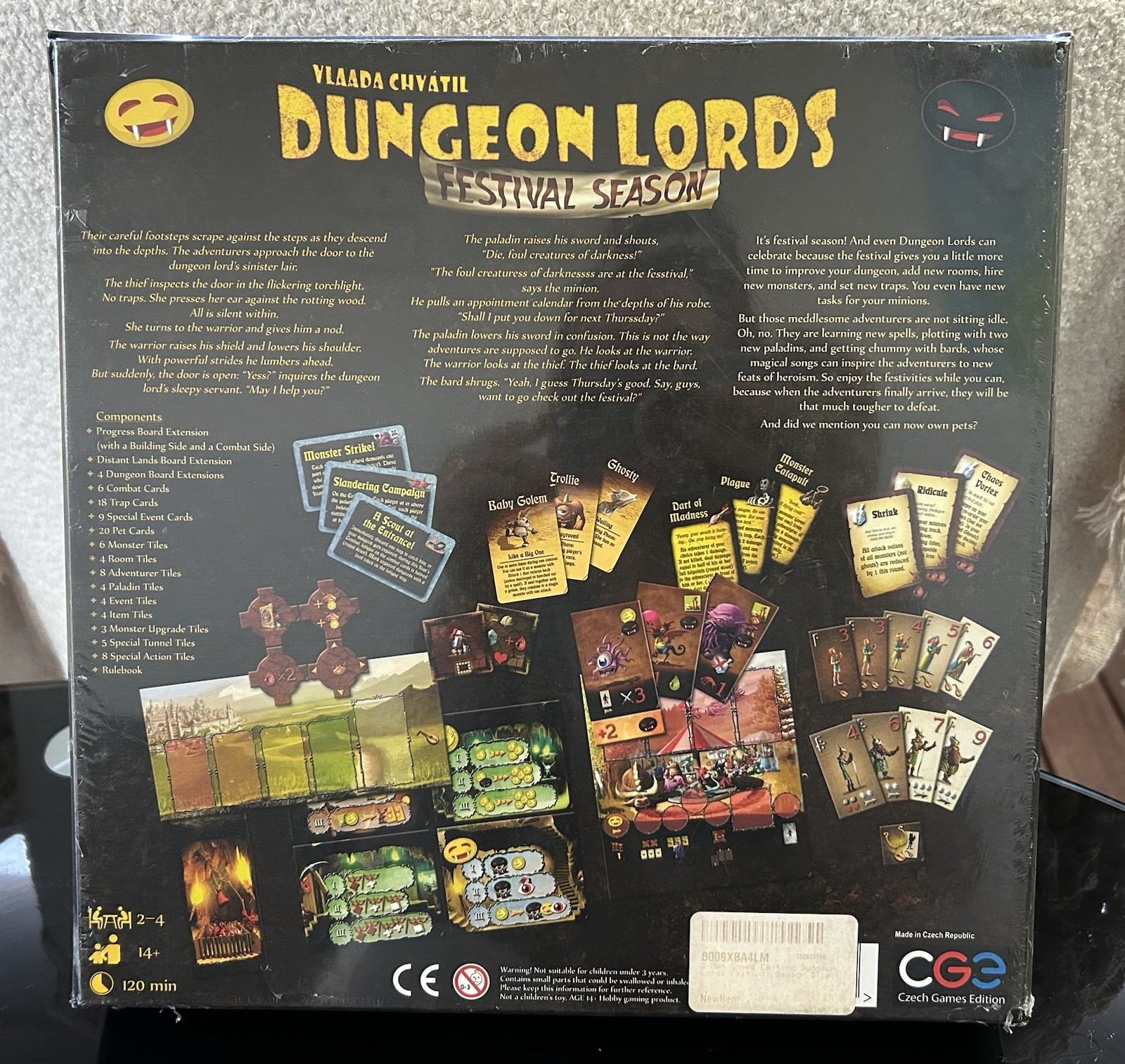 Dungeon Lords: Festival Season Expansion Czech Republic Games Edition