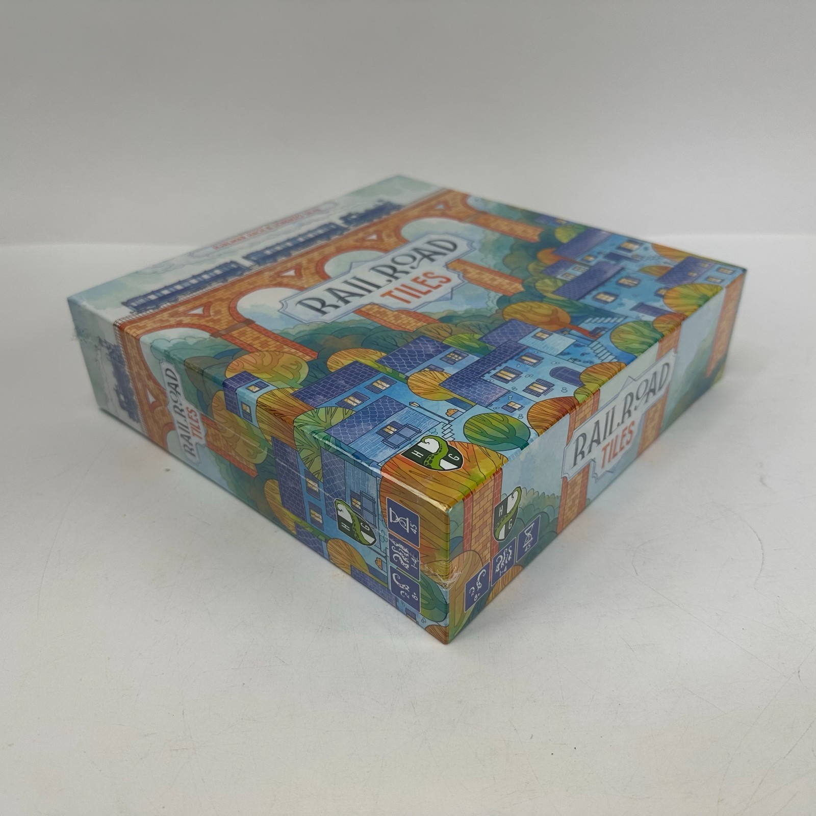 New Factory Sealed Railroad Tiles Board Game 2025 Horrible Guild 1-4 Players