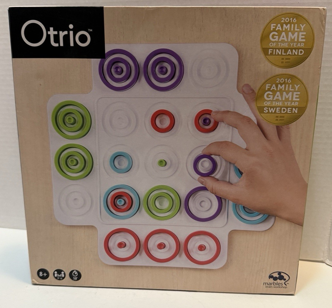 Otrio – Strategy Game – Marbles Brain Workshop