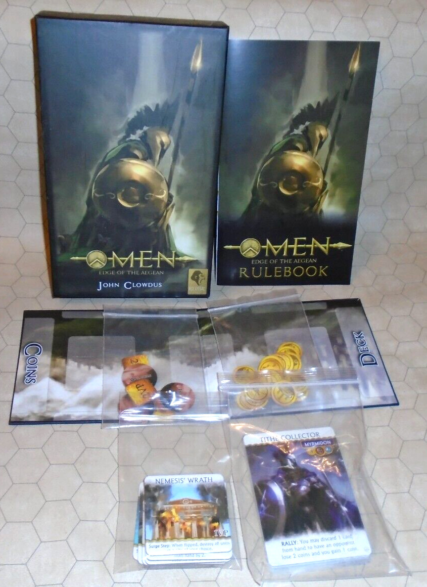 Omen A Reign of War Box Set w/ Expansions CIB OOP – Kolossal Games