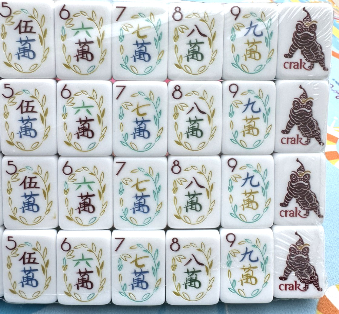 SIERRA 4 Layer Acrylic Mahjong Tiles Full American Set 160 Tiles US SELLER! NEW!