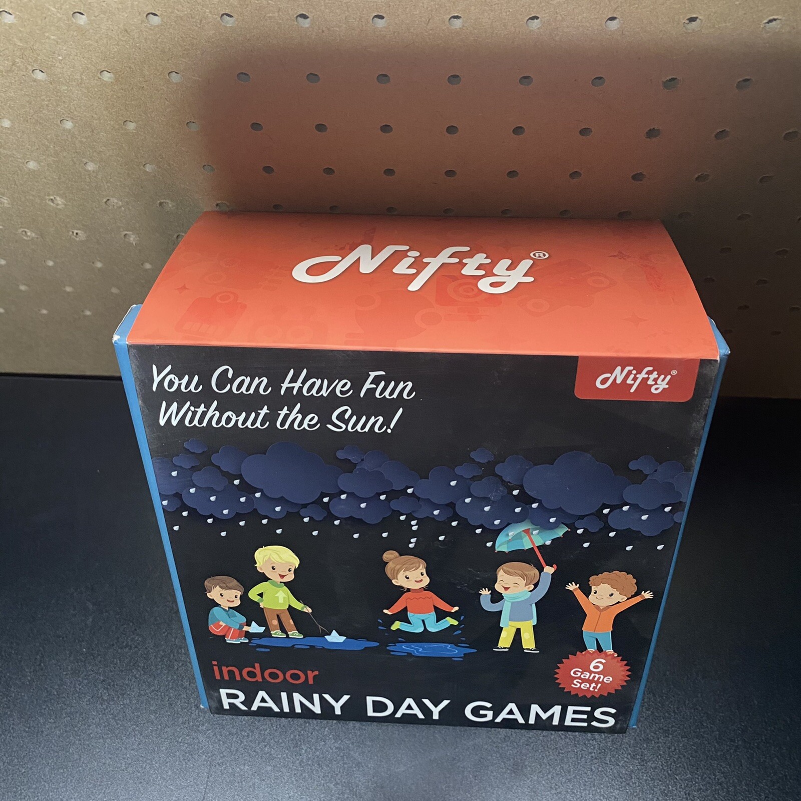 Nifty Indoor Rainy Day Games Kit-6 Classic Board Games In 1 Set-Chess,Ludo, Etc.