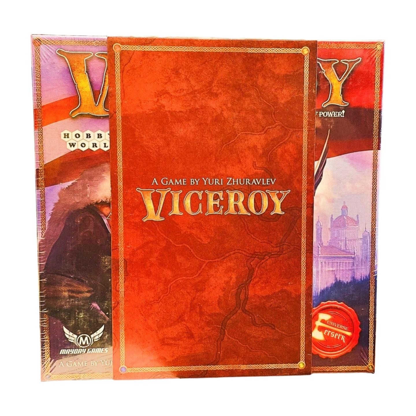Viceroy Base Game + Time of Darkness Expansion by Hobby World – SEALED