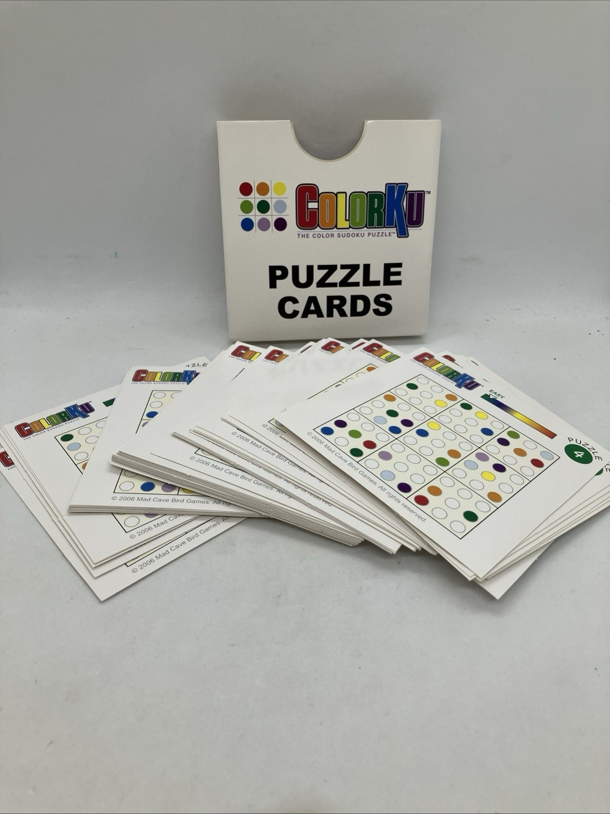 Colorku: The Color Sudoku Puzzle Plus Puzzle Cards 2006