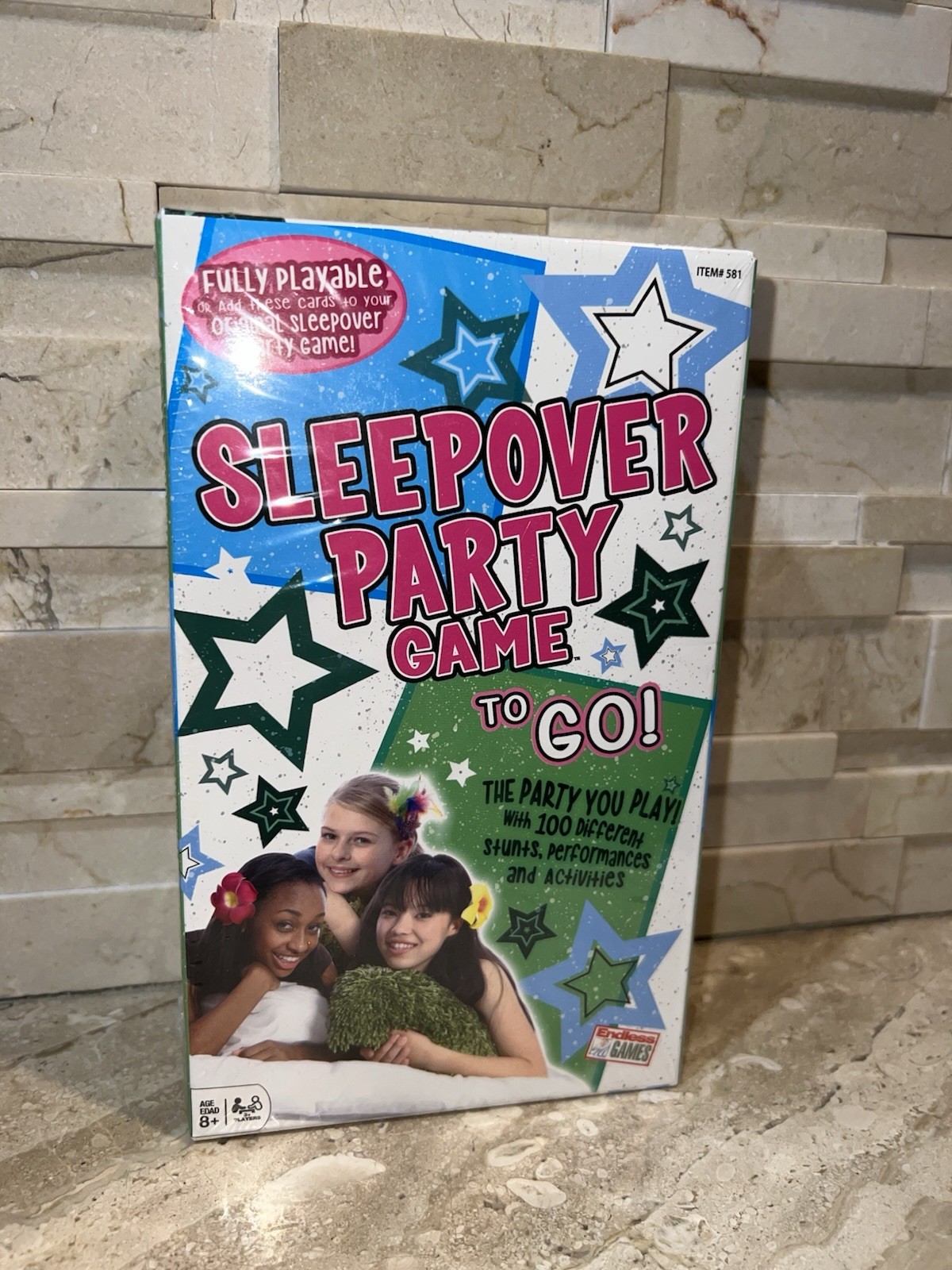 Sleepover Party Game To Go! Fun Girls Night Game with 100 Activities! NEW