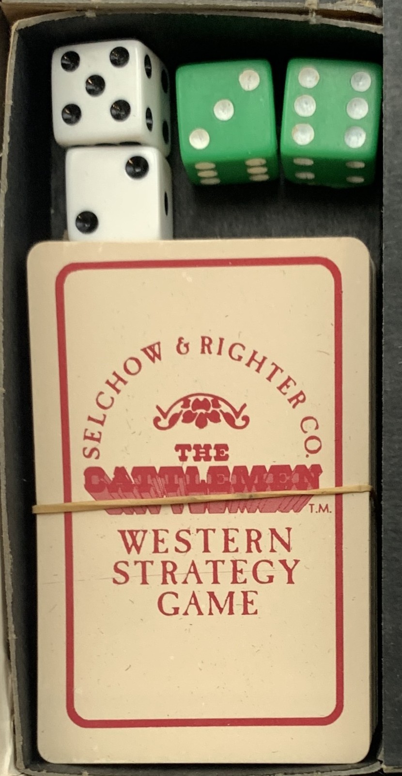 1977 The Cattlemen Game by Selchow and Righter Complete in Very Good Condition