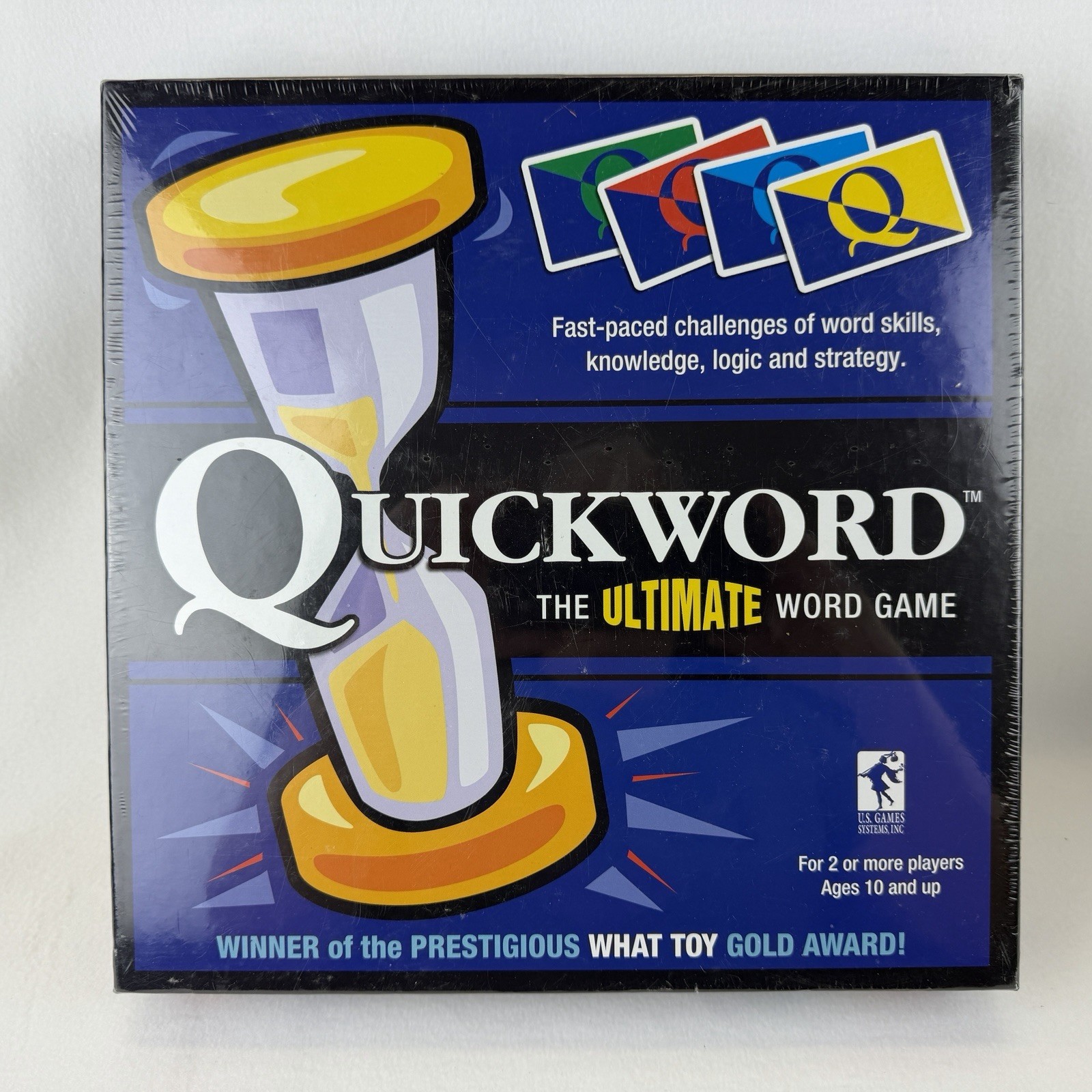 US Games Systems Quickword the Ultimate Word Board Game 2013 Ages 10+ New Sealed