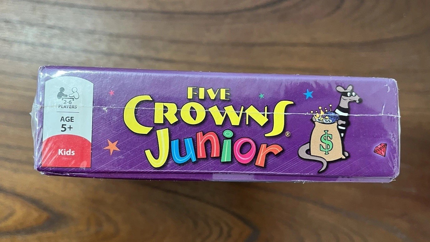 Set Enterprises Boardgame Five Crowns Junior Game NEW SEALED Kids Age 5 And Up