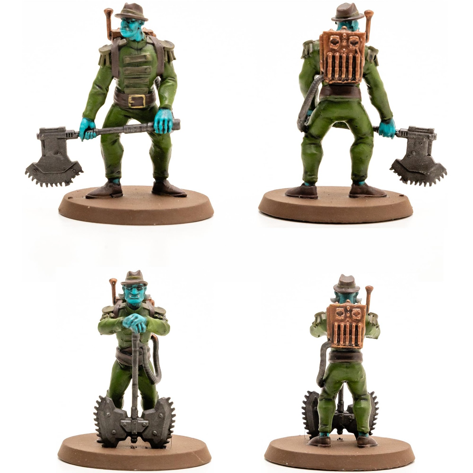 Heroscape: Chain Gruts & Ramosaur Rider – Renegade Game Studios