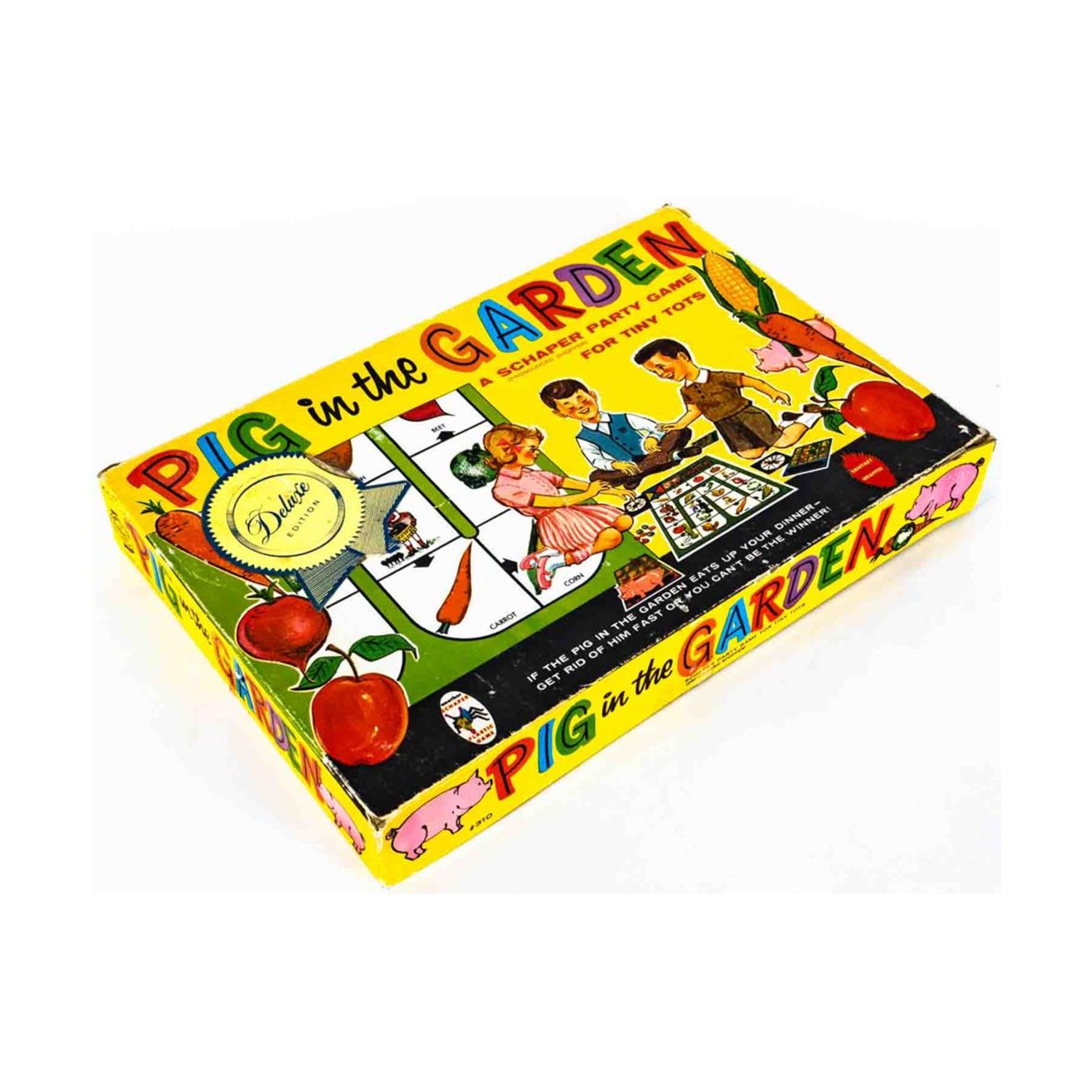 Schaper Board Games Pig in the Garden Box Fair/VG+