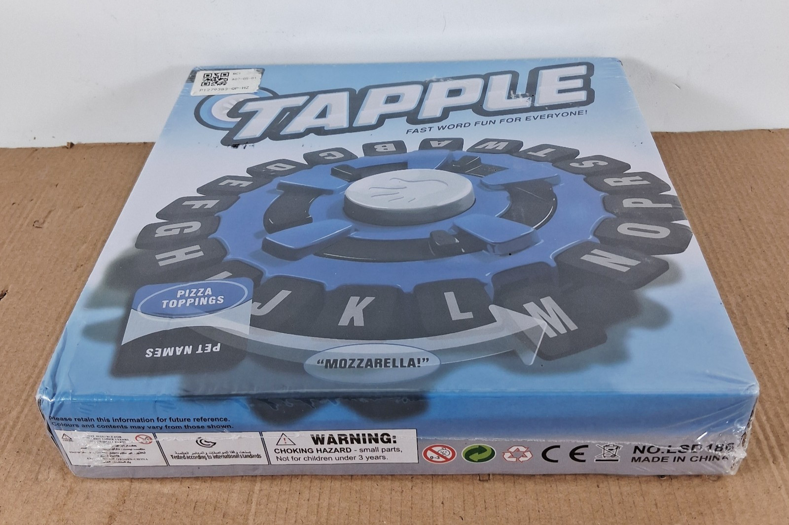 USAOPOLY TAPPLE Word Game Fast-Paced Family Board Game BRAND NEW SEALED