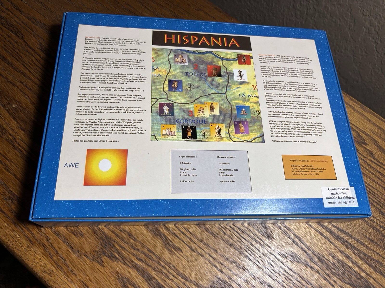 Azure Wish Edition Game Bundle Hispania And Rossyia 1917 New And Unpunched