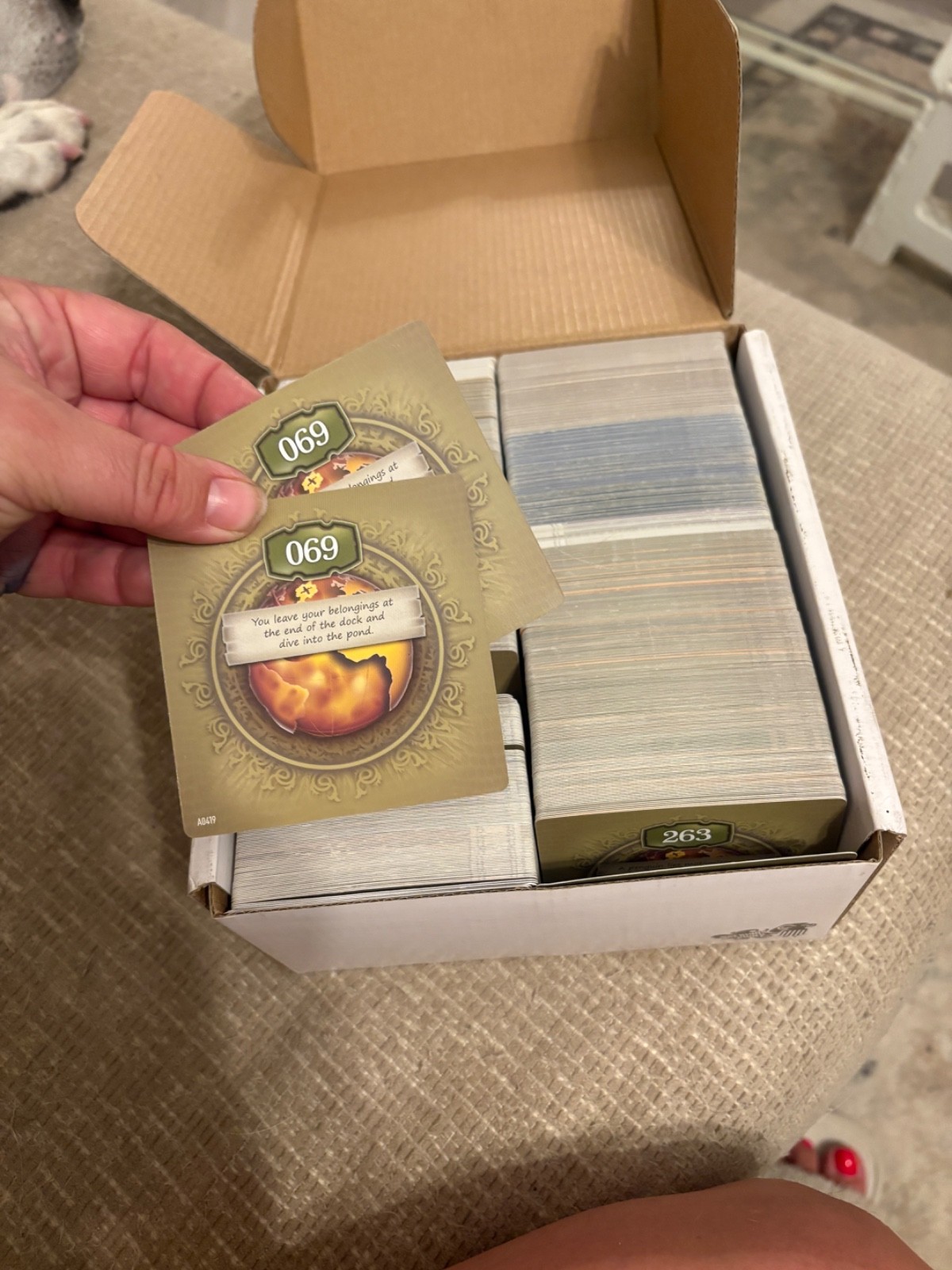 The 7th Continent Replacement Cards 2nd Edition Base Box