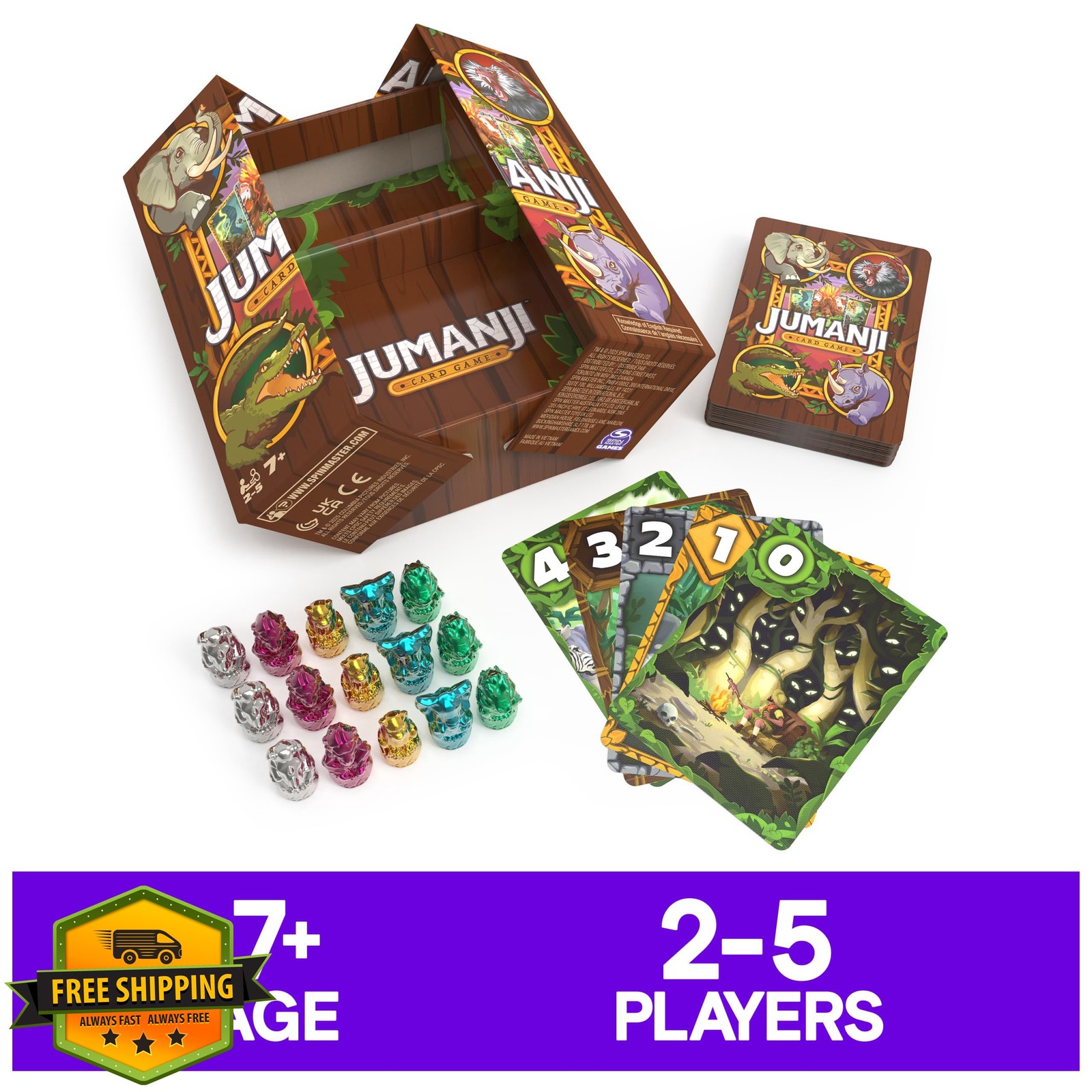 Spin Master Games Jumanji Card Game
