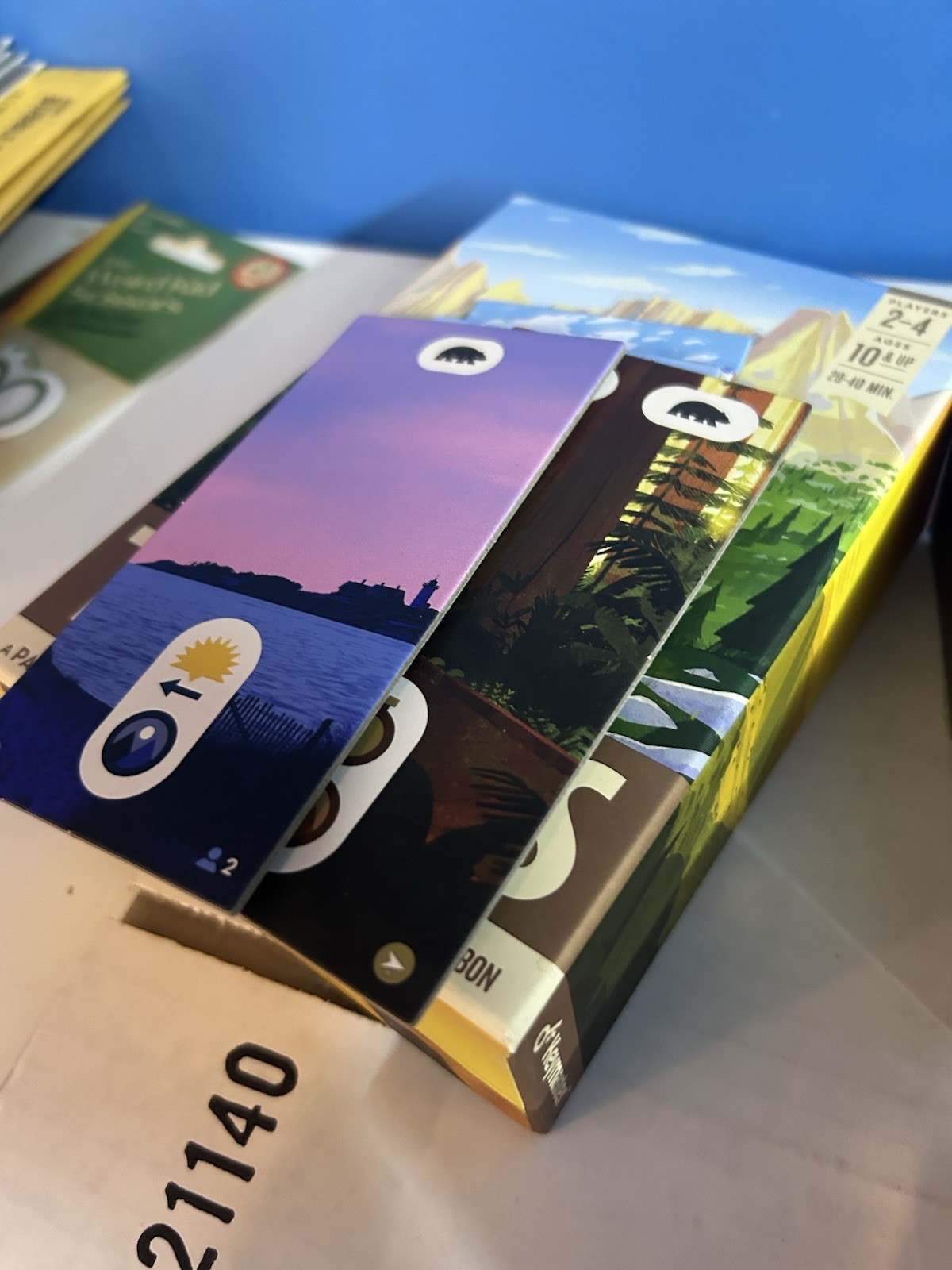 Trails: A Parks Card Game – Open Box, Sealed & Unpunched Contents!