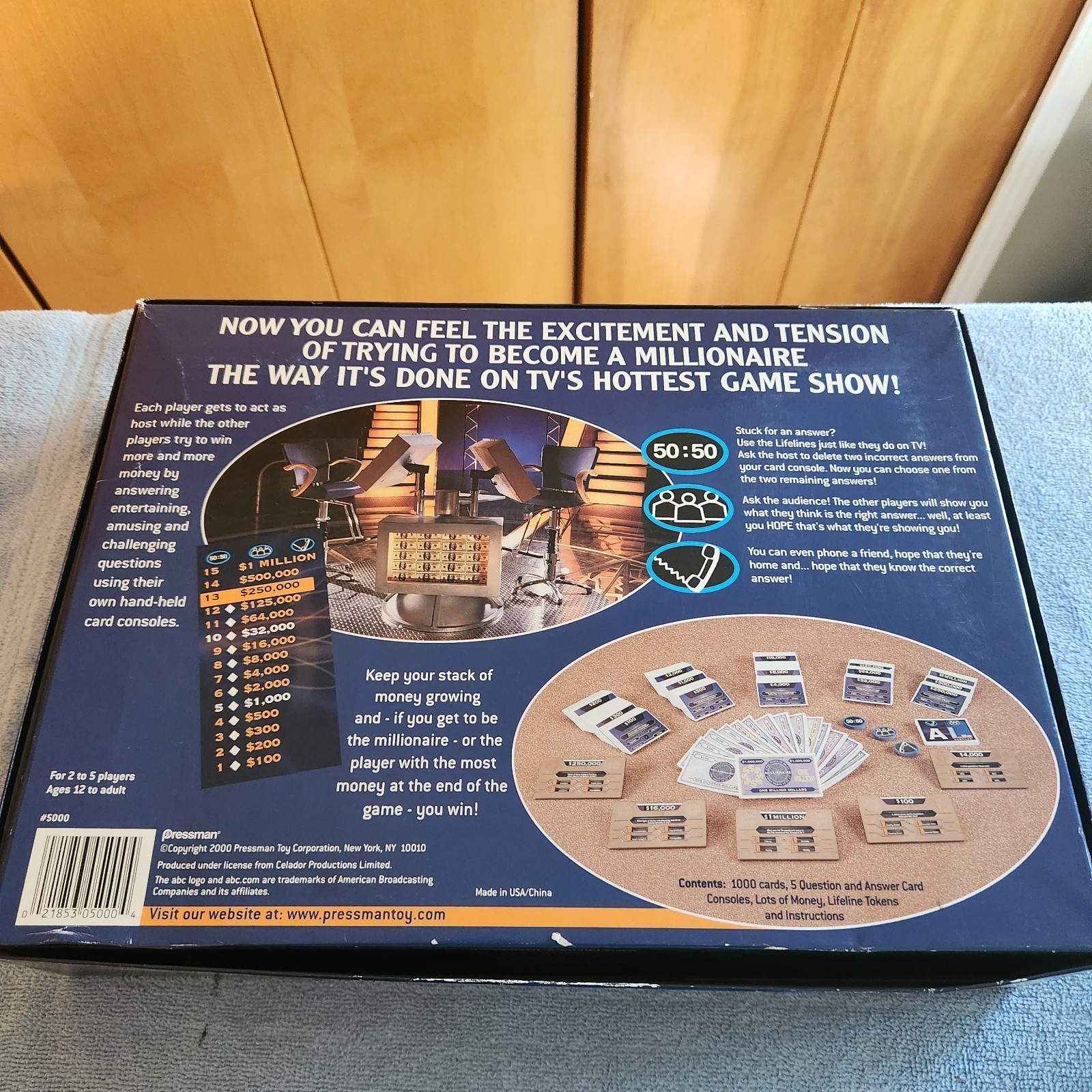 ESPN Scene It? DVD Sports Trivia Game & Who Wants To Be A Millionaire Board Game
