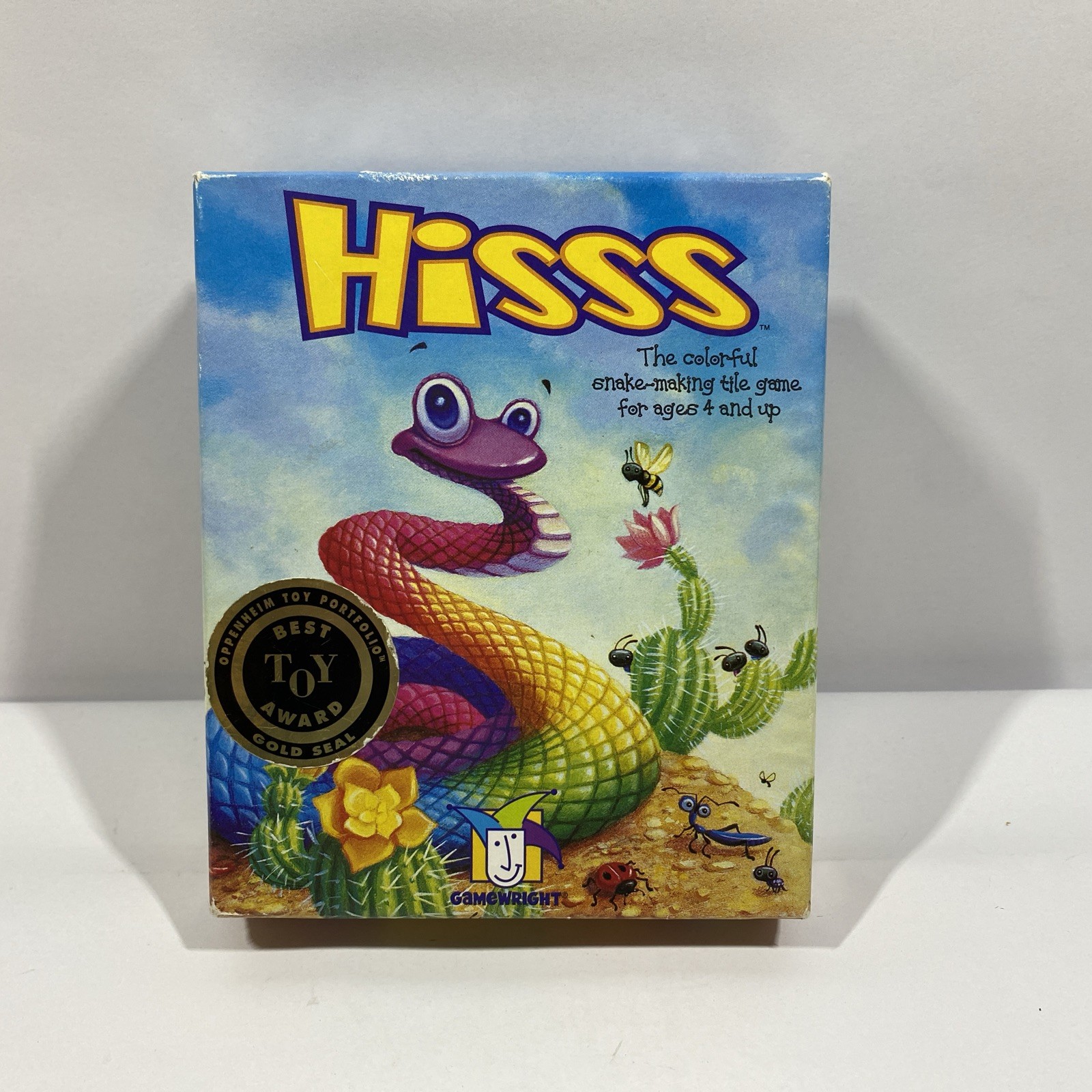 Hisss The Colorful Snake Making Tile Game Gold Seal Toy Award No Rules Gamewrigh